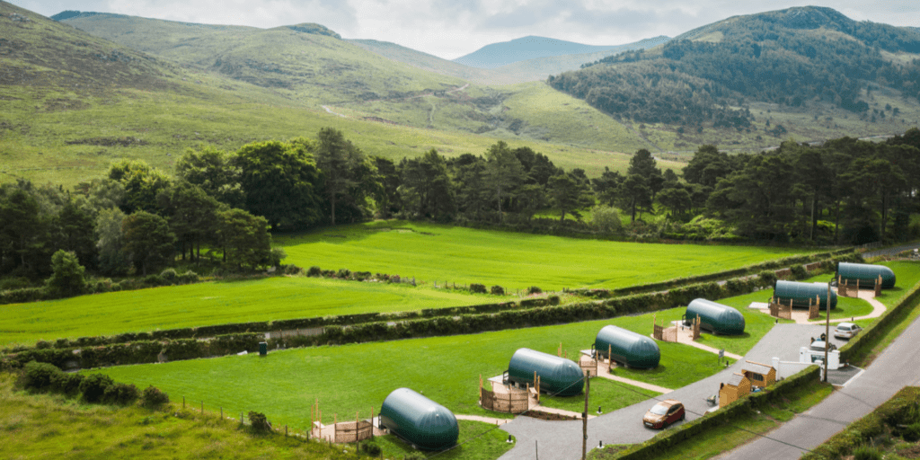 Leitrim Lodge Glamping - Farm Diversification in Mourne Mountains
