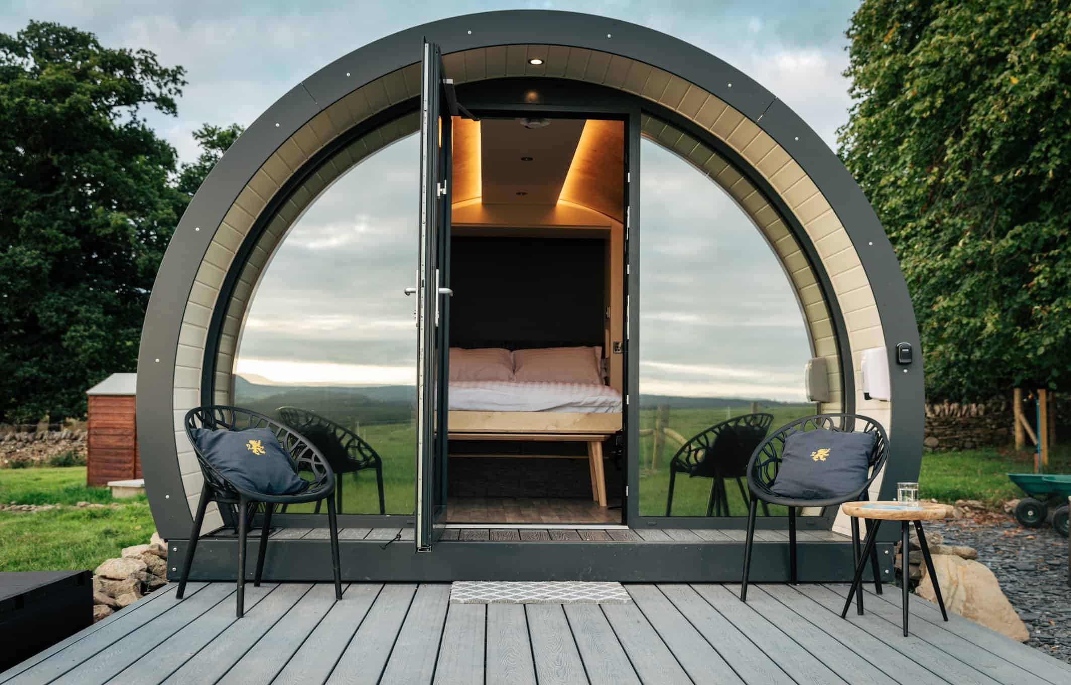 “The dedicatedly designed pod space is fantastic for two kids and two adults”